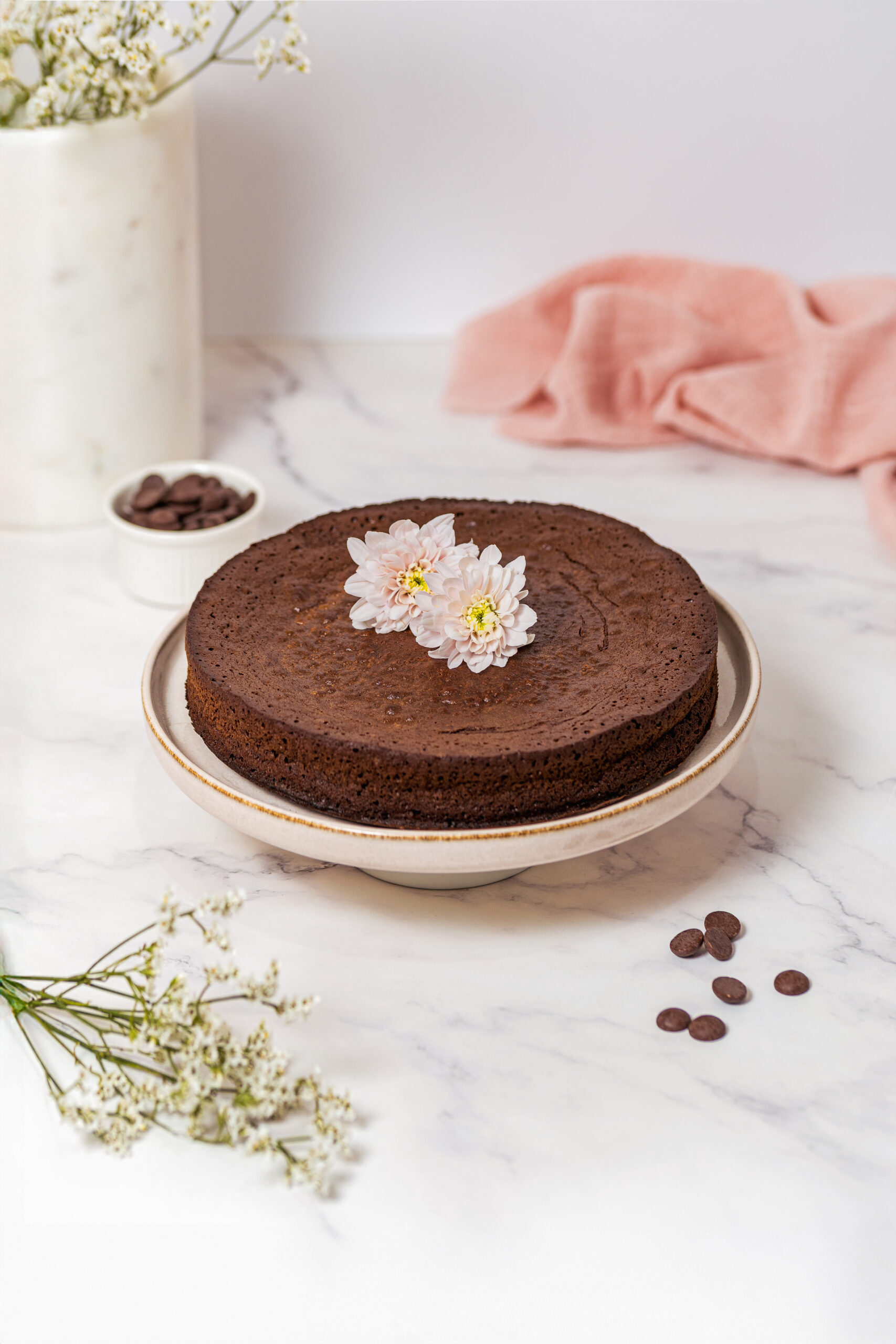 Tarta de chocolate sin harina