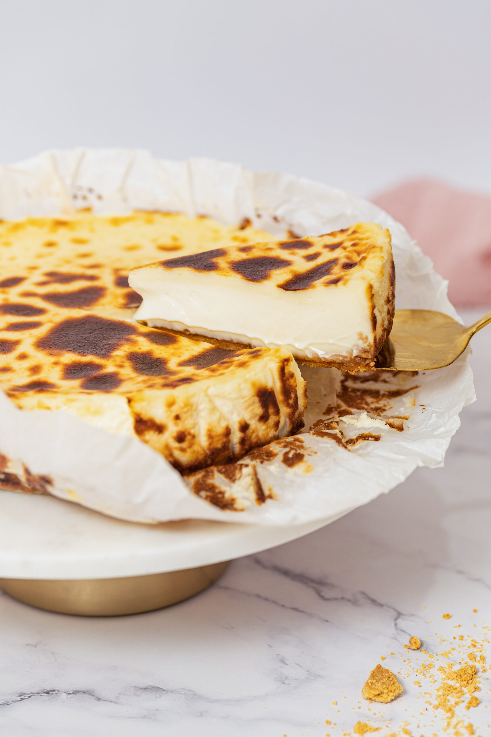 Tarta de queso al horno